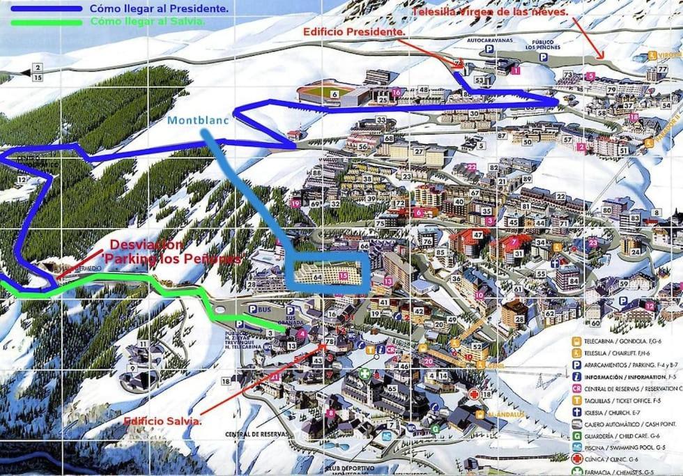 Апартаменты Little Rest Montblanc 6 Pax Personas Wifi Garaje Plaza Pradollano Моначиль Экстерьер фото
